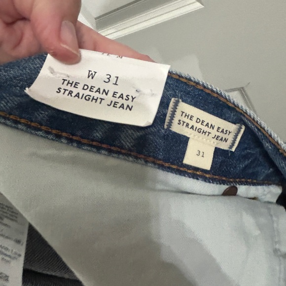 NWT Madewell Women's Dean East Straight Leg Jeans in Monessen Wash sz 31 - Picture 11 of 16